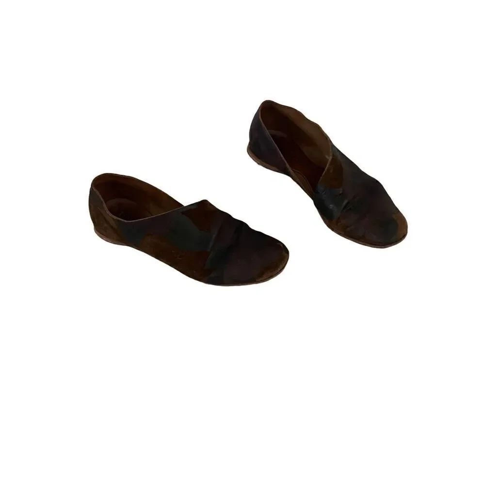 CYDWOQ Cliff Dweller Camo Flat Leather Women’s Size 39